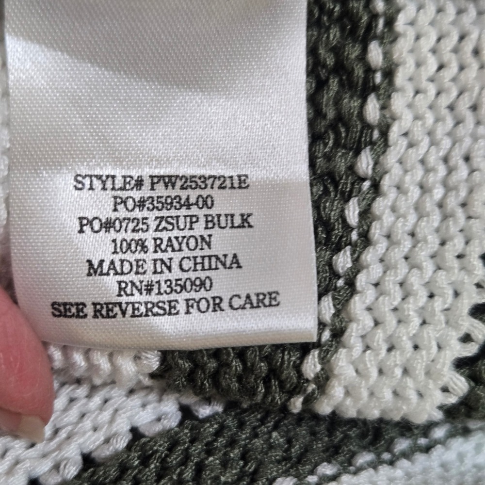 Z Supply x Evereve Womens S Striped Short Sleeve Sweater Coastal Preppy Knit - Picture 5 of 10